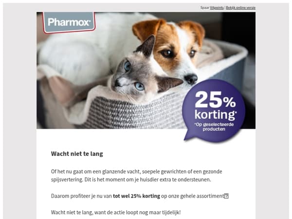 📢 Vergeet de Lente Actie niet!