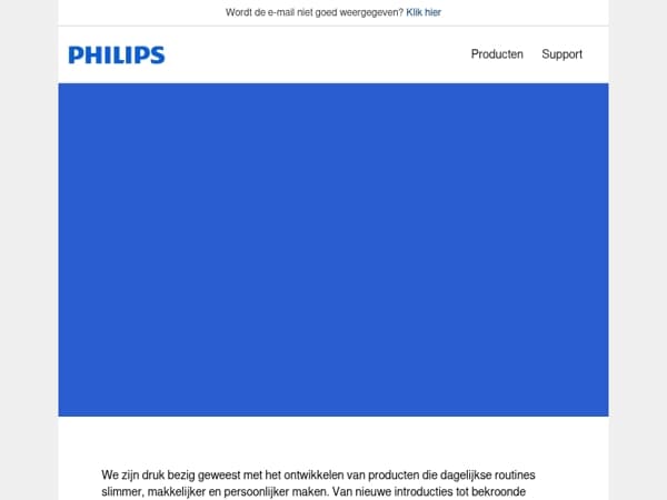 Ontdek de nieuwste innovaties van Philips