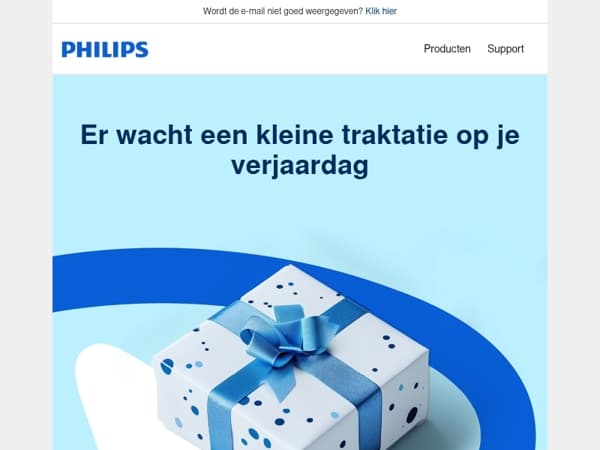 Mis je verjaardagstraktatie niet!