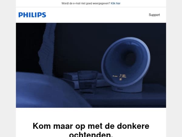 Donkere ochtenden keren terug