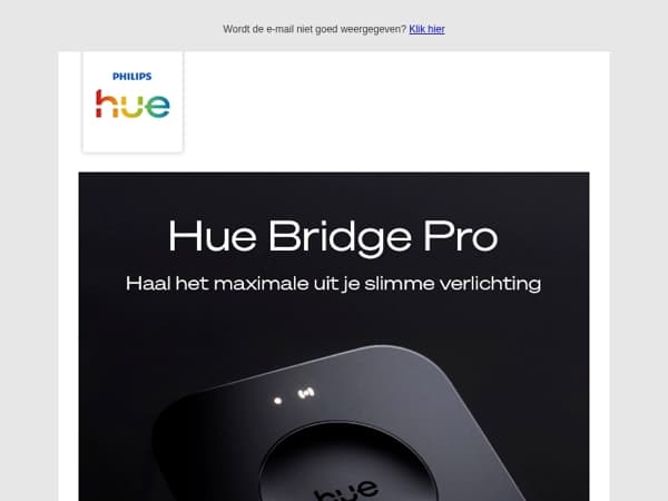 Haal het maximale uit Hue met de Bridge Pro!