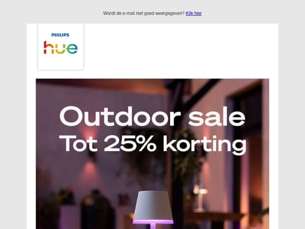 ⏰ laatste dag! Tot 25% korting op buitenverlichting