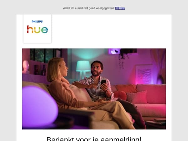 Bedankt voor het aanmelden 💡 speciaal voor jou, 25% korting