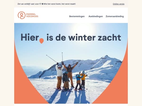 ❄️ Winter 2027: u kunt nu boeken!