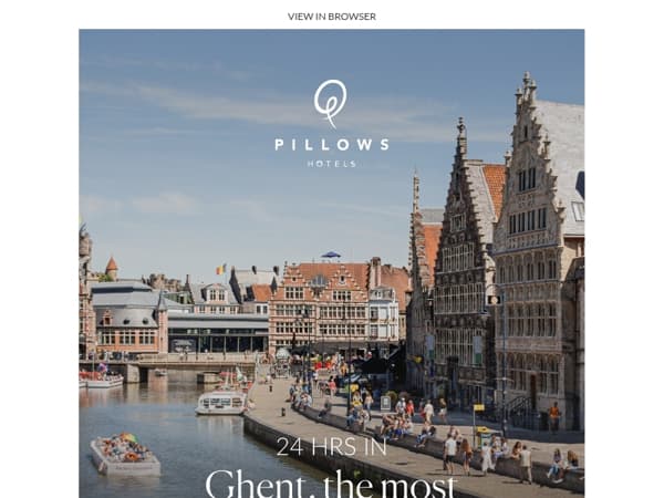 24 hours in Ghent: discover the city at its most beautiful