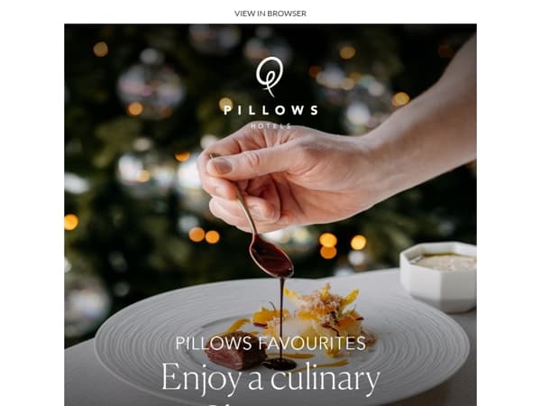 Discover our favourite festive culinary specials!