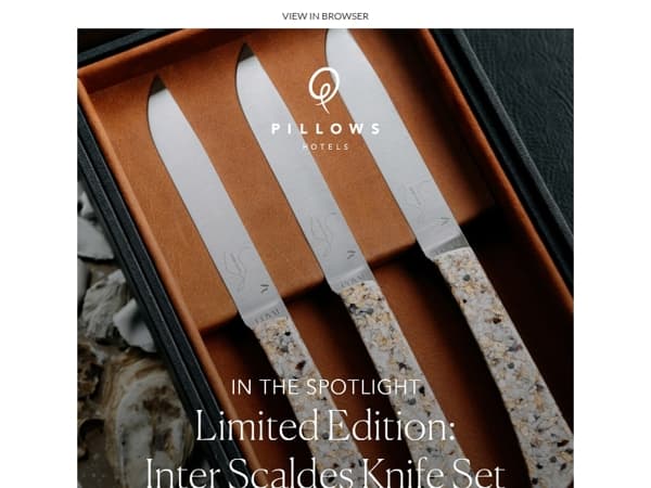 In the Spotlight: Inter Scaldes knife set