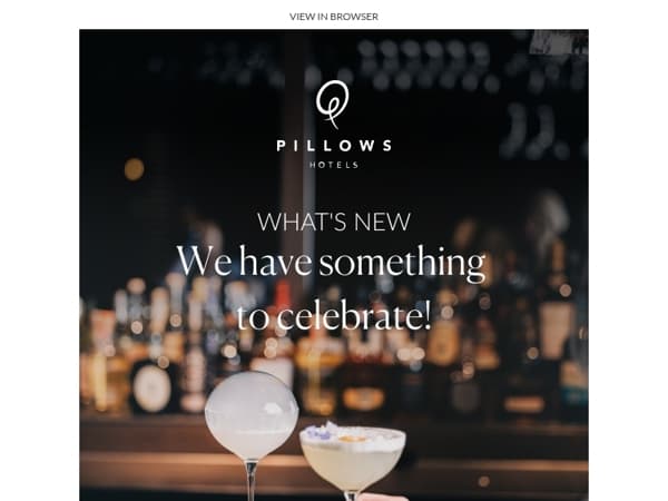 We are celebrating something special! Enjoy a 20% discount on your stay