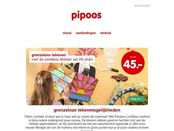 Grenzeloos tekenen  🖍️