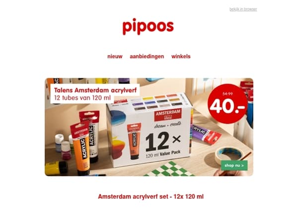 ⚡Amsterdam acrylverf met korting!