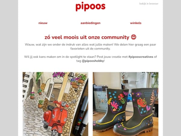 Creaties van onze community in de spotlight ✨