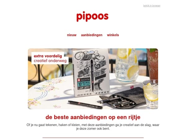 ✨ Extra korting op kleurpotloden, stiften en meer