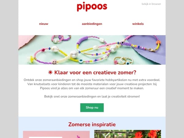 ☀️ Klaar voor een creatieve zomer?