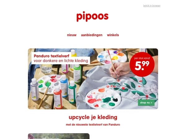 🌈 Nieuw! Textielverf van Panduro