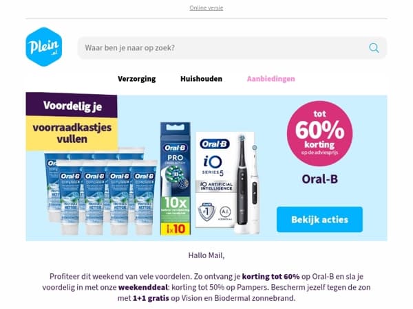 Mail, klaar voor zonnige aanbiedingen?