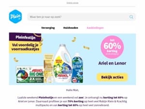 Laatste weekend Pleinfestijn! Mis het niet 💙🎉