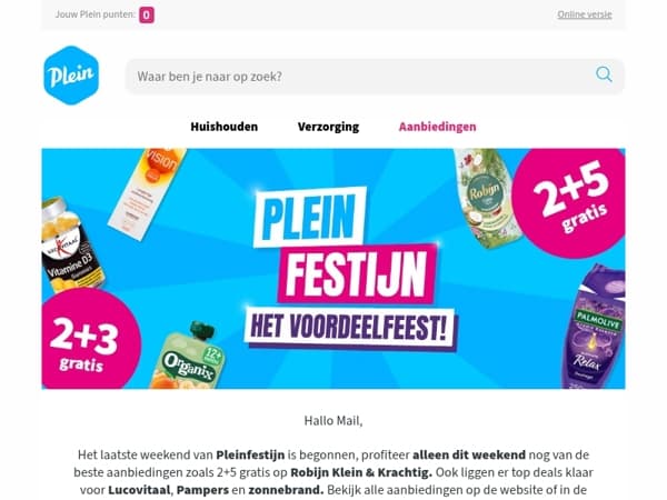🔥Het laatste weekend van Pleinfestijn is begonnen