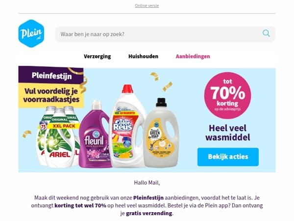 Laatste weekend Pleinfestijn! 💙🎉