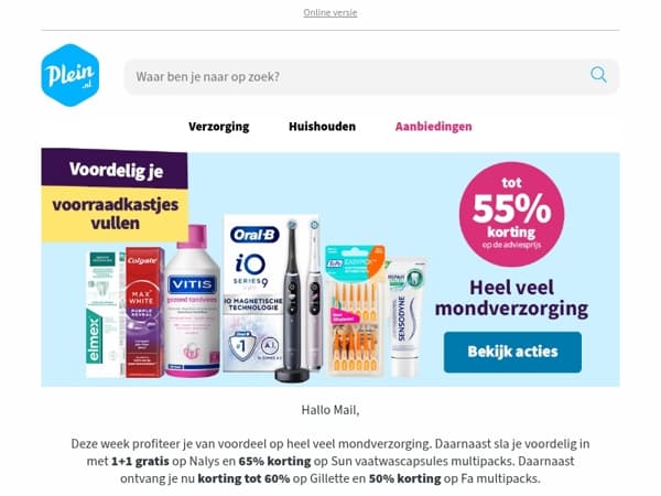 Al aan het genieten van je vakantie? Vul nog snel je voorraadkastjes