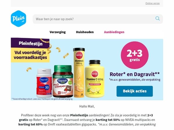 Heb jij al van Pleinfestijn geprofiteerd? 💙🎉