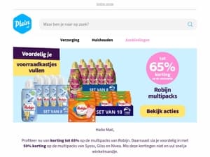 Ontdek de scherpe acties van dit weekend🔥