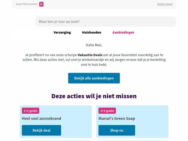 Tijd voor de scherpste Vakantie Deals van Plein 🔥 🌞