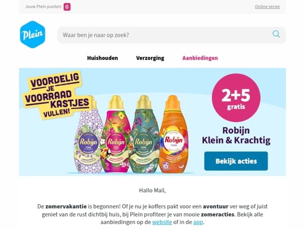 🌞Vakantie gepland? Sla je zomerfavorieten alvast in