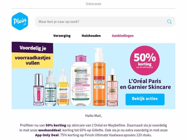 Ontdek de hoge kortingen op Gillette