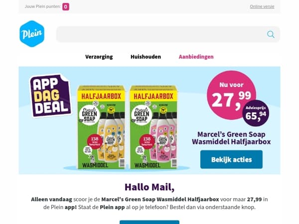 🔥Alleen vandaag: Marcel's Green Soap Halfjaarbox voor 27,99!