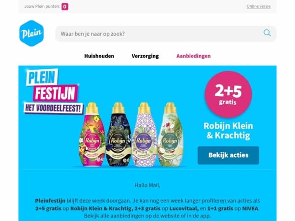 Pleinfestijn gaat nog een week door🎉