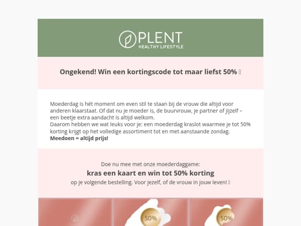 Ongekend! Moederdagkorting Tot Maar Liefst 50% 💐