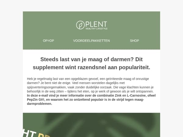 Steeds last van je maag of darmen? ✨