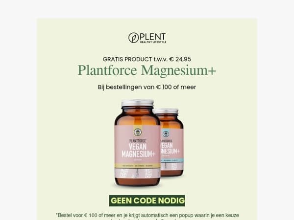 ✨ Product t.w.v. 24,95 bij je bestelling