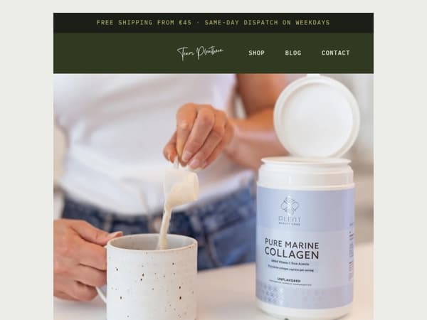 Ten grams. In your morning coffee.