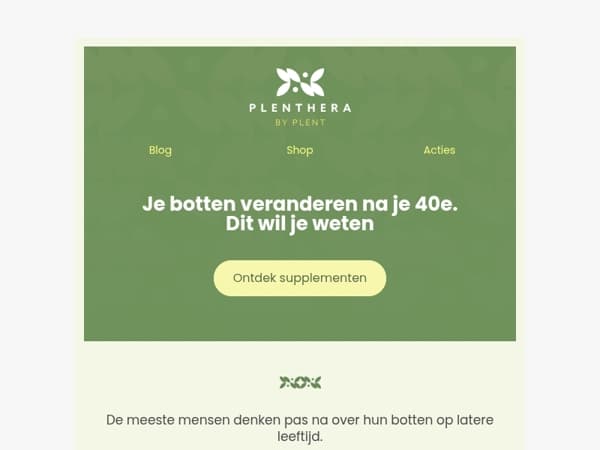 Je botten veranderen na je 40e: dit wil je weten
