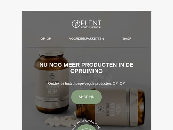 ☀️Nieuw in de zomersale → extra op=op deals wachten op je!