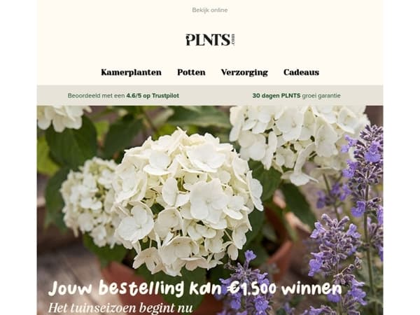 Nog maar 6 dagen om €1.500 te winnen 💸