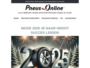 Ga veilig de weg op in 2025 met Banden Pneus Online