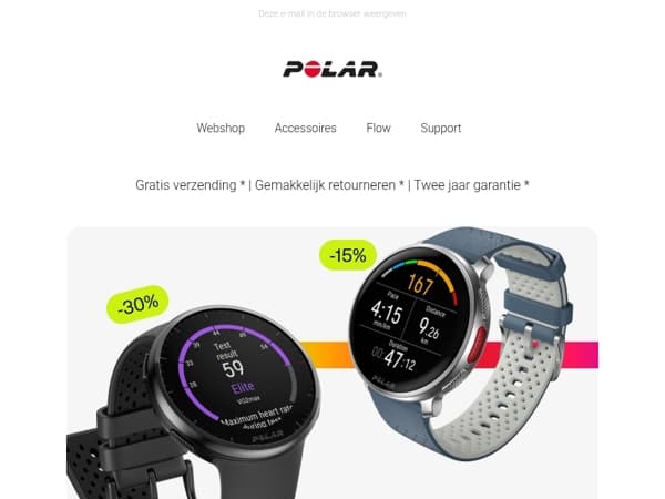 🚨 Laatste kans: Tot 30% KORTING