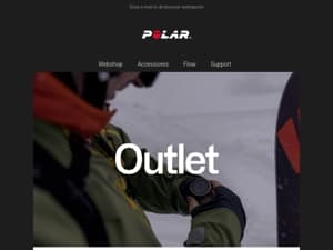 Nieuw binnen in de Polar Outlet