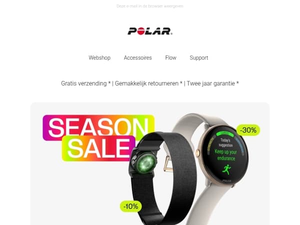 De Seizoenssale eindigt binnenkort ⏰