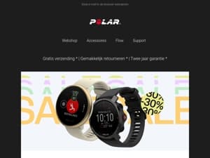 LAATSTE KANS: 30% KORTING