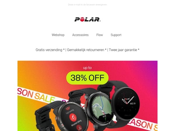 Heb je Polar-deal al geregeld?