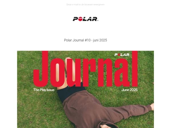 THE JOURNAL #10 - TIJD OM TE SPELEN