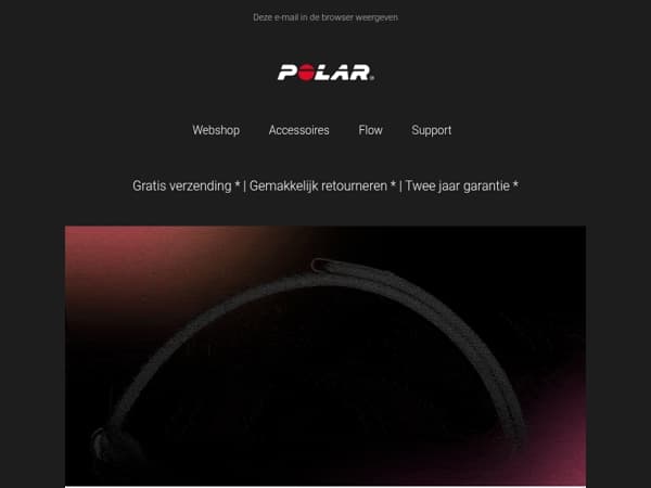 Wat houdt de nieuwe POLAR-wearable precies in?