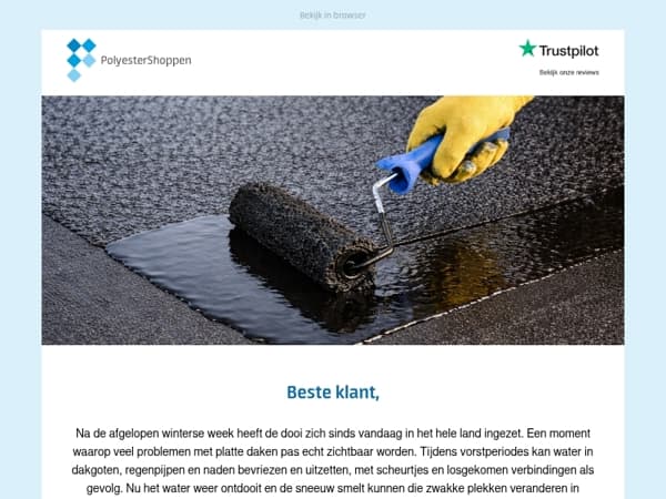 Daklekkage? Eenvoudig zelf gefixt met vloeibare dakbedekking 💦 🔧