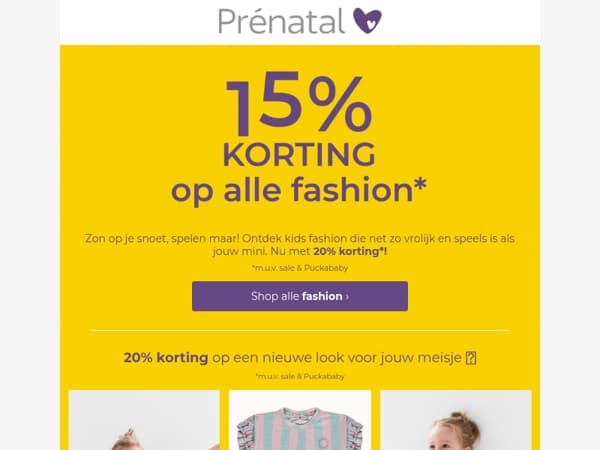 Van 15% naar 20%… yes, echt!