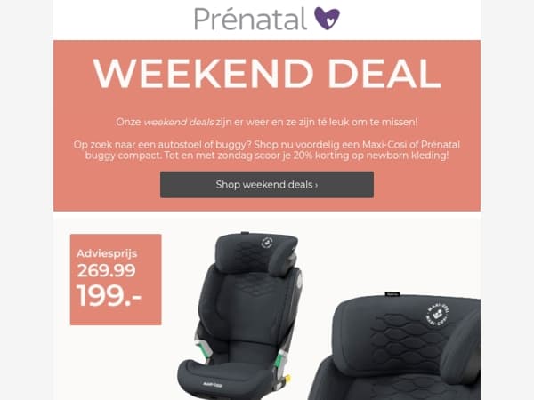 Weekend- & fashion deal 🔔it's time to shop!