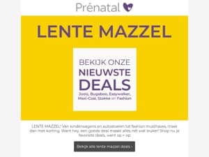 Deal alert! Easywalker Miley2 met LENTE MAZZEL 💛