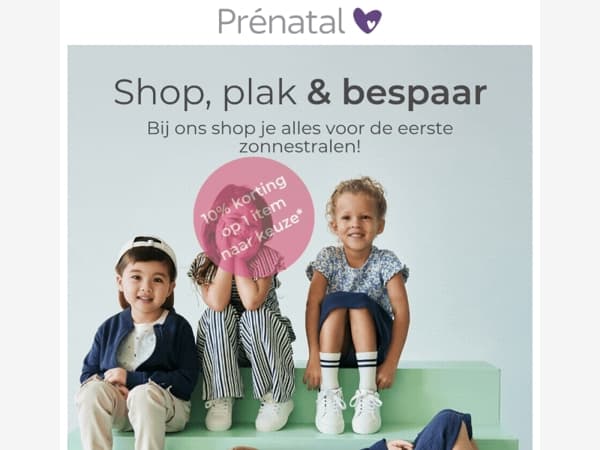 Mail, kom je stickers plakken? Shop, plak & bespaar 😍